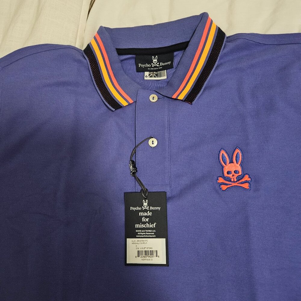 NWT PSYCHO BUNNY SIZE 6